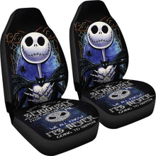 Load image into Gallery viewer, Jack Skellington Car Seat Cover 240 101819
