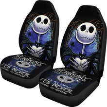 Load image into Gallery viewer, Jack Skellington Car Seat Cover 240 101819