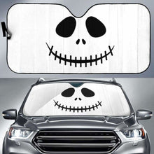 Load image into Gallery viewer, Jack Skellington Face Auto Sun Shades 085424