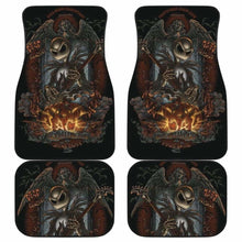 Load image into Gallery viewer, Jack Skellington Guitar Front And Back Car Mats 101819