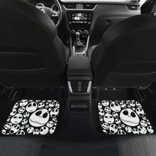 Load image into Gallery viewer, Jack Skellington Head Front And Back Car Mats 101819