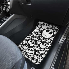 Load image into Gallery viewer, Jack Skellington Head Front And Back Car Mats 101819