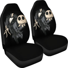 Load image into Gallery viewer, Jack Skellington Head The Nightmare Before Christmas Car Seat Covers 101819