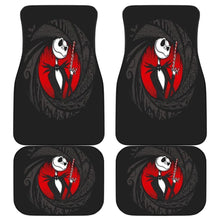 Load image into Gallery viewer, Jack Skellington In Black Theme Car Floor Mats 101819