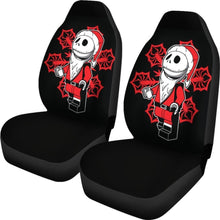 Load image into Gallery viewer, Jack Skellington Logo The Nightmare Before Christmas Car Seat Covers 101819