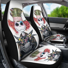 Load image into Gallery viewer, Jack Skellington Mad Hatter Car Seat Covers Amazing 101819