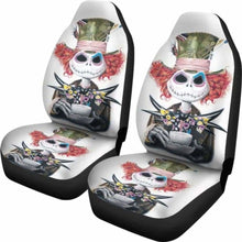 Load image into Gallery viewer, Jack Skellington Mad Hatter Car Seat Covers Amazing 101819
