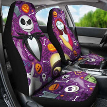 Load image into Gallery viewer, Jack Skellington Sally 2019 Car Seat Covers Amazing 101819