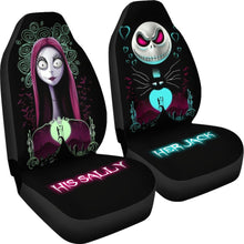 Load image into Gallery viewer, Jack Skellington &amp; Sally Car Seat Cover 101819