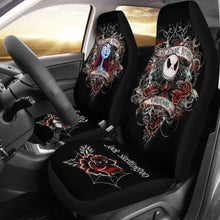 Load image into Gallery viewer, Jack Skellington &amp; Sally Car Seat Cover 101819