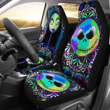 Load image into Gallery viewer, Jack Skellington &amp; Sally Car Seat Cover 101819