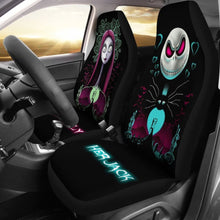 Load image into Gallery viewer, Jack Skellington &amp; Sally Car Seat Cover 101819