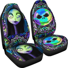 Load image into Gallery viewer, Jack Skellington &amp; Sally Car Seat Cover 101819