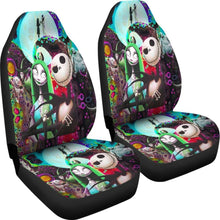 Load image into Gallery viewer, Jack Skellington &amp; Sally Car Seat Cover 72 101819