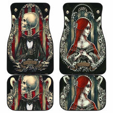 Load image into Gallery viewer, Jack Skellington Sally Front And Back Car Mats 1 101819