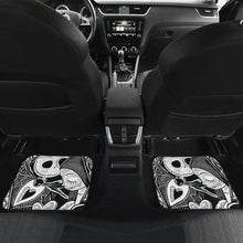 Load image into Gallery viewer, Jack Skellington Sally Front And Back Car Mats 101819