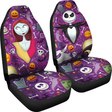 Load image into Gallery viewer, Jack Skellington Sally The Nightmare Before Christmas Car Seat Covers 101819