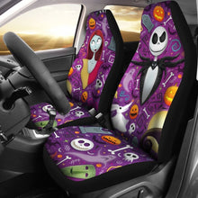 Load image into Gallery viewer, Jack Skellington Sally The Nightmare Before Christmas Car Seat Covers 101819