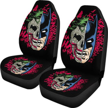 Load image into Gallery viewer, Joker And Batman Car Seat Covers Villains Movie Fan Gift 210101