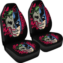 Load image into Gallery viewer, Joker And Batman Car Seat Covers Villains Movie Fan Gift 210101