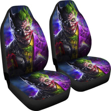 Load image into Gallery viewer, Joker And Batman Villains Car Seat Covers Movie Fan Gift 210101