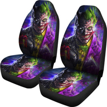Load image into Gallery viewer, Joker And Batman Villains Car Seat Covers Movie Fan Gift 210101