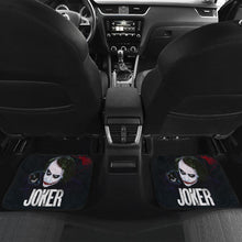 Load image into Gallery viewer, Joker Death Cards Batman Dark Knight Car Floor Mats 101819
