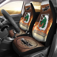 Load image into Gallery viewer, Military Police Attack On Titan Car Seat Covers For Fan Anime 101819