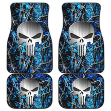 Load image into Gallery viewer, Moonshine Undertow Punisher Custom Metallic Printed Car Floor Mats 211201