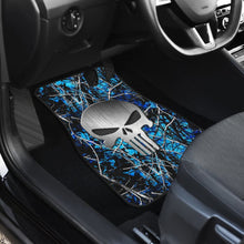 Load image into Gallery viewer, Moonshine Undertow Punisher Custom Metallic Printed Car Floor Mats 211201