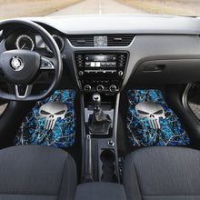 Load image into Gallery viewer, Moonshine Undertow Punisher Custom Metallic Printed Car Floor Mats 211201