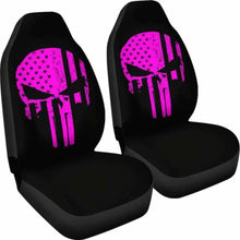Load image into Gallery viewer, Pink Punisher Car Seat Covers 182417