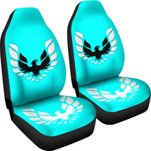 Load image into Gallery viewer, Pontiac Firebird Aqua Themed Car Seat Covers Custom 1 212803