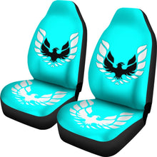 Load image into Gallery viewer, Pontiac Firebird Aqua Themed Car Seat Covers Custom 1 212803
