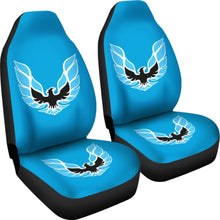 Load image into Gallery viewer, Pontiac Firebird Blue Themed Car Seat Covers Custom 1 212803