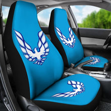 Load image into Gallery viewer, Pontiac Firebird Blue Themed Car Seat Covers Custom 2 212803