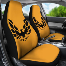 Load image into Gallery viewer, Pontiac Firebird Gold Themed Car Seat Covers Custom 1 212803