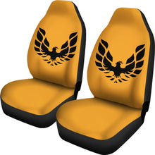 Load image into Gallery viewer, Pontiac Firebird Gold Themed Car Seat Covers Custom 1 212803