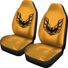 Load image into Gallery viewer, Pontiac Firebird Gold Themed Car Seat Covers Custom 2 212803