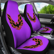 Load image into Gallery viewer, Pontiac Firebird Purple Themed Car Seat Covers Custom 2 212803
