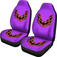 Load image into Gallery viewer, Pontiac Firebird Purple Themed Car Seat Covers Custom 2 212803