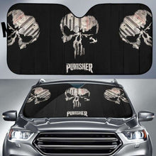Load image into Gallery viewer, Punisher Car Auto Sun Shade 172609