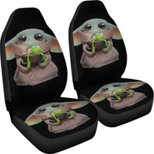 Load image into Gallery viewer, The Mandalorian Baby Yoda Car Seat Covers Movies Fan Gift 094201
