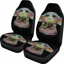 Load image into Gallery viewer, The Mandalorian Baby Yoda Car Seat Covers Movies Fan Gift 094201