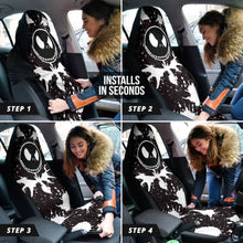 Load image into Gallery viewer, Watercolor Style Jack Skellington Car Seat Covers 210201