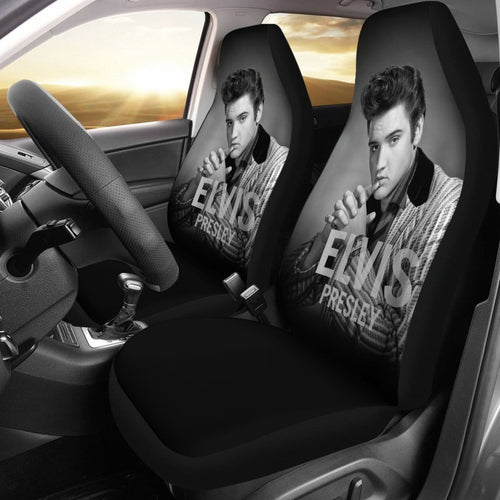 2Pcs Car Seat Covers - Elvis Universal Fit 195417 - CarInspirations