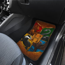 Load image into Gallery viewer, 4 House Car Floor Mats Harry Potter Movie Fan Gift Universal Fit 210212 - CarInspirations