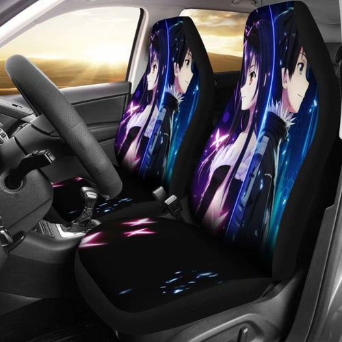 Accel World Vs Sword Art Online Car Seat Covers Universal Fit 051012 - CarInspirations