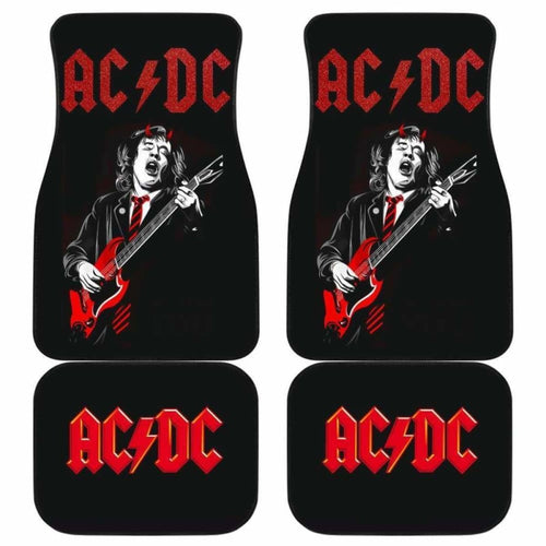 ACDC Band Car Floor Mats Universal Fit - CarInspirations