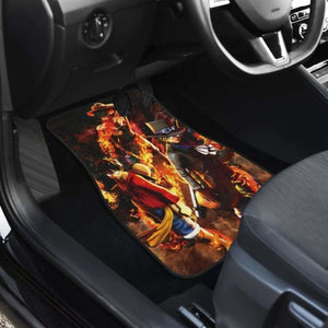 Ace Luffy Sabo One Piece Car Floor Mats Universal Fit 051912 - CarInspirations